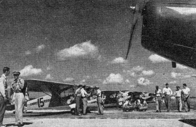 Piper J4 Cubs at Chapman Field, Miami, circa 1944