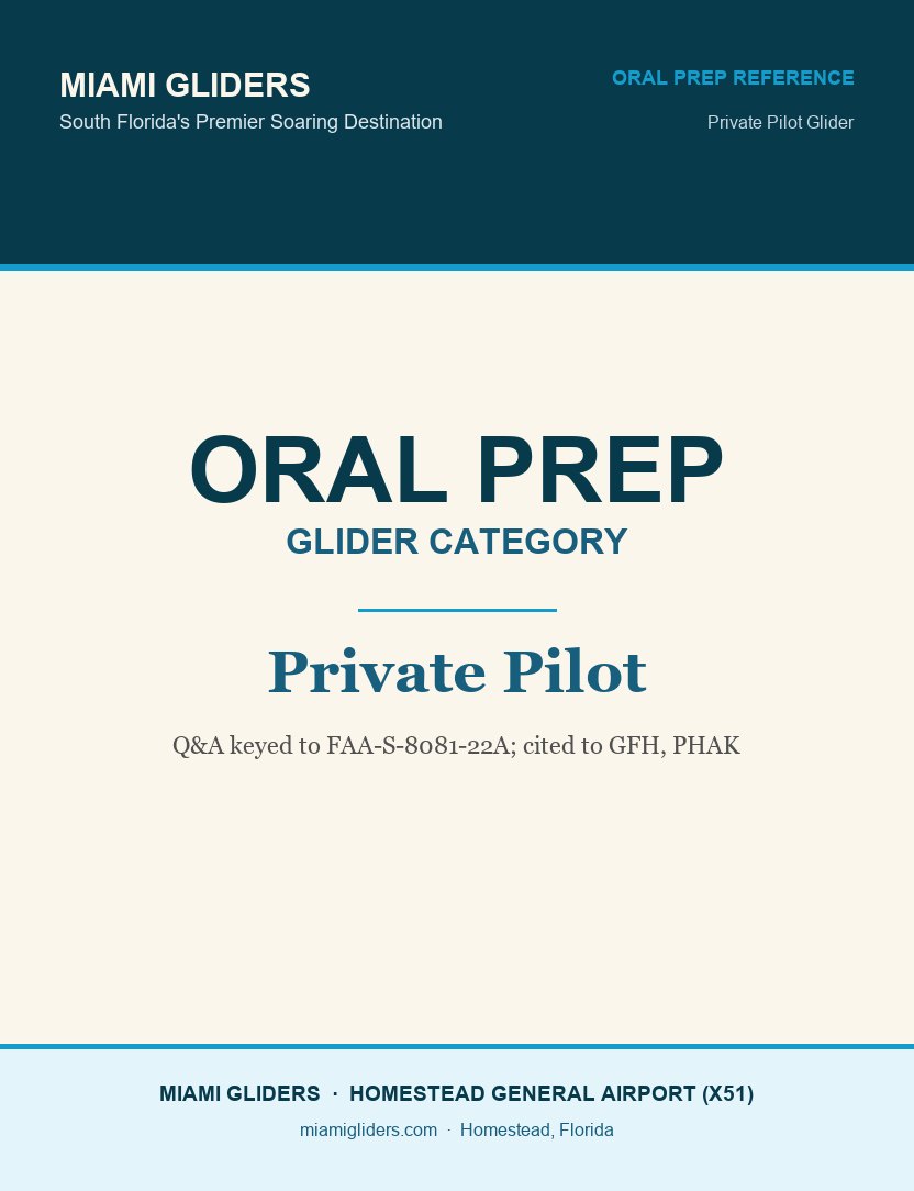 Private Pilot Oral Prep cover